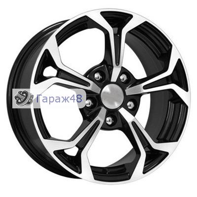 iFree Ernesto R15 / 6.5J PCD 5x108 ET 43 ЦО 67.1 Литые Черный глянцевый с полированной лицевой поверхностью